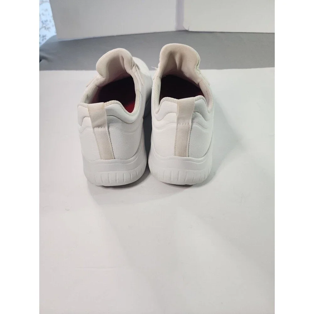 Skechers Work Slip Resistant White Lace-Up Sneakers – Women's Comfort Work Shoes